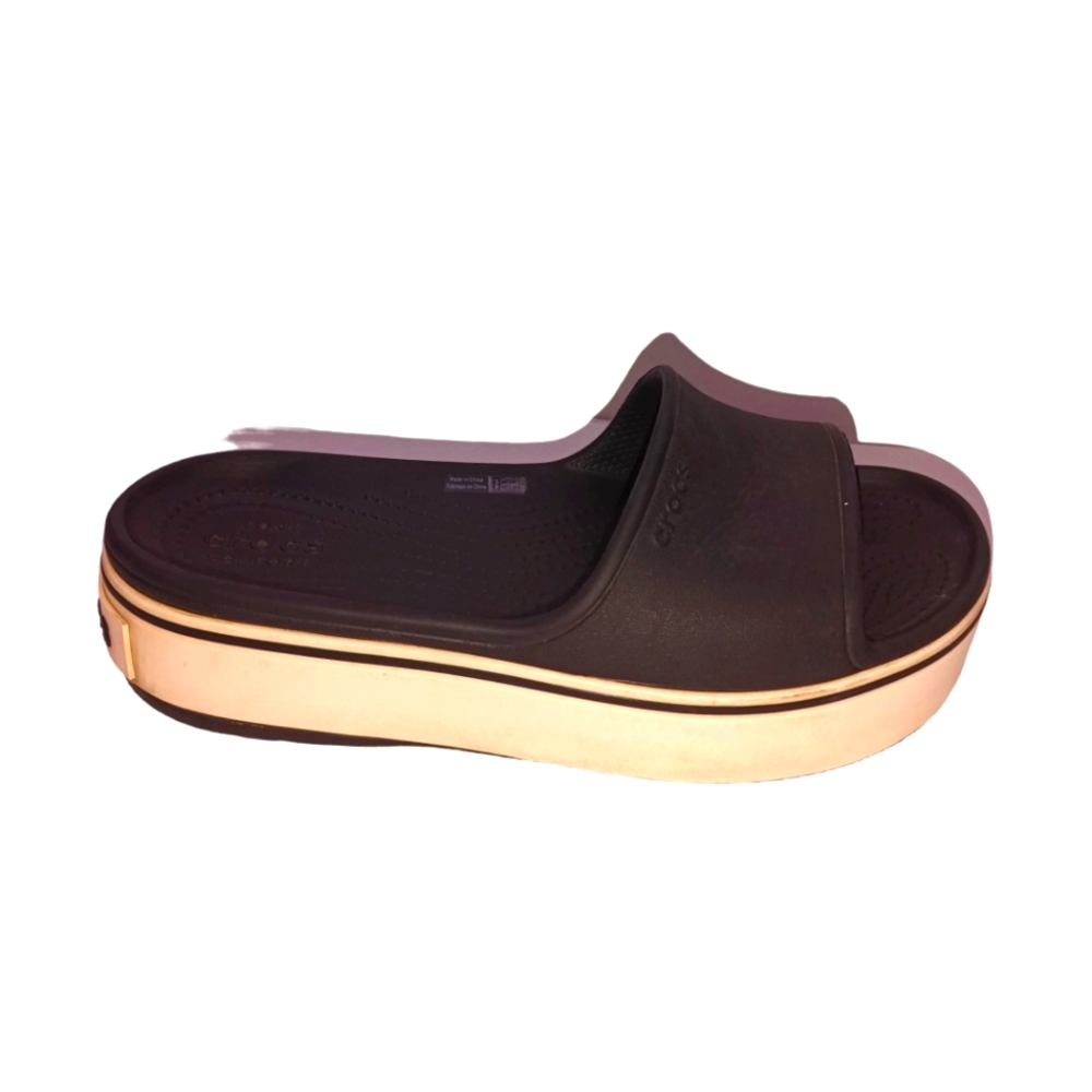 Crocs Crocband Platform Slides 8